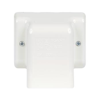 NQ Power Komfyrkontakt,  2x25a+j, hvit (1506010 - B230 AW)