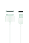 QNECT USB 2.0 type A male - 30-Pin, 1m, White