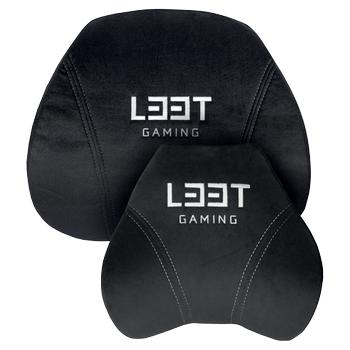 L33T Luxury Gaming Chair Cushion set, Memory Foam, Velvet (CUS-SET1)