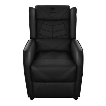 DELTACO Gaming sofa in PU, 49cm wide seat cushion, Black. (GAM-087-B)