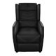 DELTACO Gaming sofa in PU, 49cm wide seat cushion, Black.