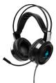 DELTACO LED headset with Microphone - Black