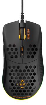 Deltaco GAMING DM210 - mus - USB - svart (GAM-108)