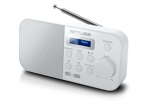 MUSE M-109 DBW Radio Portable DAB+/FM White (M-109 DBW)