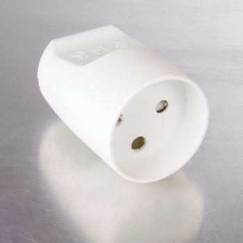 Nordic Quality Forlengerkontakt,  hvit (9-521-1)