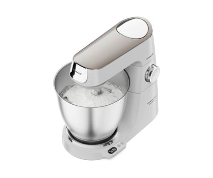 KENWOOD Titanium Chef Baker Lite KVL65.001WH 1200W, hvit, aluminiumsverktøy,  brettfunksjon,  7L bolle, Integrerte vekter (0W20011379)