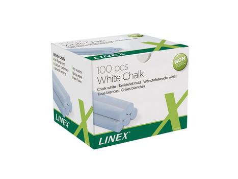 LINEX Kridt LINEX CCCHW 100 hvidt (100412201)