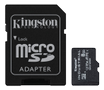 KINGSTON Industrial - Flash memory card (microSDHC to SD adapter included) - 8 GB - A1 / Video Class V30 / UHS-I U3 / Class10 - microSDHC UHS-I