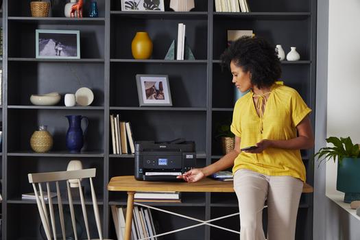 Epson EcoTank ET-4850 - multifunksjonsskriver - farge (C11CJ60402)