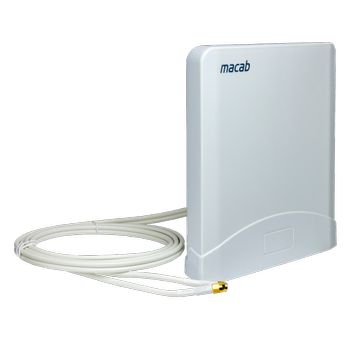 TELEVES Antenn Pro-1100-5G mimo, 5G/ 4G/ 3G/ 2G,  6 dBi, 2x2 m white cabel (650501)