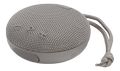 STREETZ waterproof Bluetooth speaker, 5 W, AUX, built-in mic, grey
