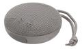 STREETZ Waterproof Bluetooth speaker, 5 W, AUX, built-in mic, grey