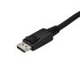 STARTECH 3M / 10FT USB C TO DISPLAYPORT CABLE - 4K 60HZ - BLACK CABL (CDP2DPMM3MB)
