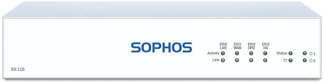 SOPHOS SG 115 Rev.3 Security Appliance (EU/UK/US power cord) (SG1BT3HEK)