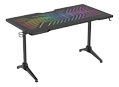 DELTACO DT420 RGB Gamer Bord - Glas - LED - 140x75cm