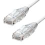 ProXtend Ultra Slim CAT6 U/UTP CU LSZH Ethernet Cable White 50cm