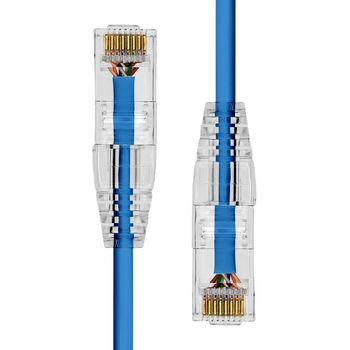 ProXtend Ultra Slim CAT6 U/UTP CU LSZH Ethernet Cable Blue 3m (S-6UTP-03BL)