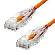 ProXtend Ultra Slim CAT6 U/UTP CU LSZH Ethernet Cable Orange 4m