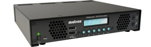 MATROX MVX-E6122-22 | Maevex 6122 Dual 4K 60 Encoder, 2x HDMI | (MVX-E6122-22)