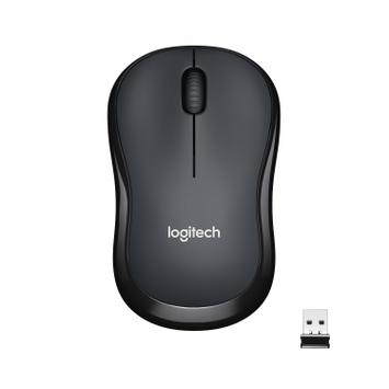 Logitech M220 Silent - mus - 2.4 GHz - koksgrå (910-004878)