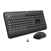 LOGITECH USB / full size / whisper-quiet incurve keys / palm rest / incl. Cordless Laser Mouse/ 2.4 GHz Unifying receiver (920-008685)