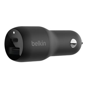 BELKIN 37W 25W USB-C PD PPS+12W USB-A DualChrgr (CCB004BTBK)