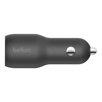 BELKIN 37W 25W USB-C PD PPS+12W USB-A DualChrgr (CCB004BTBK)
