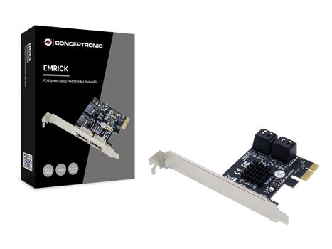 CONCEPTRONIC PCI EXPRESS CARD SATA 600 F-FEEDS2 (CSATA600EXI)