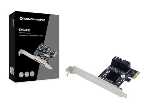 CONCEPTRONIC PCI EXPRESS CARD SATA 600 IN ACCS (CSATA600EXI)