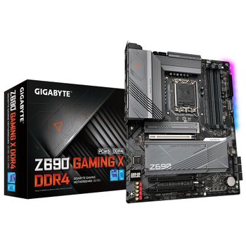 Gigabyte Z690 GAMING X DDR4 LGA1700, ATX, max 128GB RAM (4x DDR4 5333MHz)