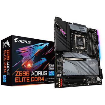 Gigabyte Z690 AORUS ELITE DDR4 LGA1700, ATX, max 128GB RAM (4x DDR4 5333MHz) (Z690 AORUS ELITE DDR4)
