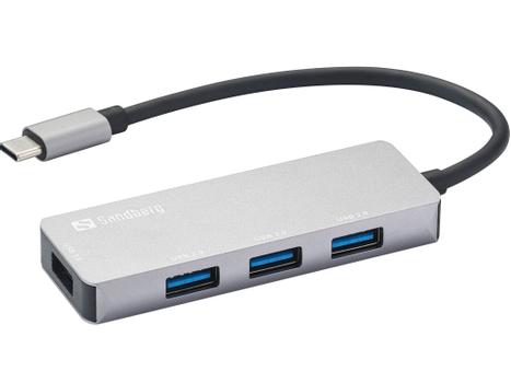 SANDBERG USB-C Hub 1xUSB3.0+3x2.0 SAVER (336-32)