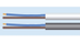 Nordic Quality Oval elkabel H03VVH2-F (2x0, 75mm²),  100m, Svart
