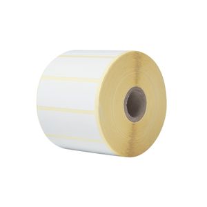 BROTHER Direct thermal label roll 76x26mm 1900 labels/ roll 8 rolls/ carton (BDE1J026076102)