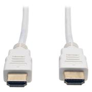 TRIPP LITE TRIPPLITE High-Speed HDMI Cable M/M - 4K Gripping Connectors White 3ft. 0.9m