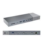 STOLTZEN Stoltzen DisplayLink Pro Dock USB-C / USB-A Input - 2xHDMI / DP (DL-Dock-Pro)