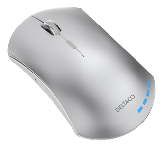 DELTACO Wireless office mouse, silent, battery indicator,  USB recei (MS-800)