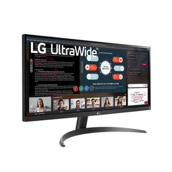 LG 29WP500-B - LED monitor - 29" - 2560 x 1080 UWFHD @ 75 Hz - IPS - 250 cd/m² - 1000:1 - HDR10 - 5 ms - 2xHDMI (29WP500-B)