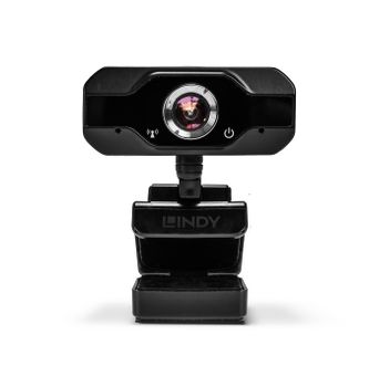 LINDY 43300 webcam 1920 x 1080 pixels USB 2.0 Black (43300)