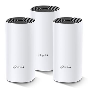 TP-LINK DECO M4 - Wi-Fi system (3 routers) - mesh - GigE - 802.11a/ b/ g/ n/ ac - Dual Band (DECO M4(3-PACK))