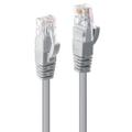 LINDY 0.3m Cat.6 U/UTP Cable, Grey