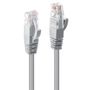 LINDY 0.3m Cat.6 U/UTP Cable, Grey