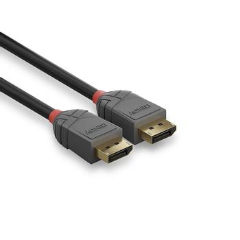 LINDY DisplayPort Kabel Anthra Line 0.5m (36480)