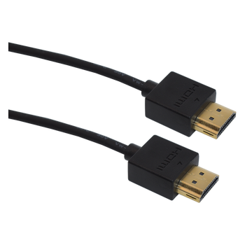 STOLTZEN NANO HDMI 2.0 4K@60 2 m Låsing , 18Gbps , Flexibel , PVC (ST-NANO-HDMI-020)