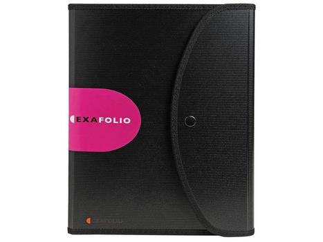 EXACOMPTA Konferansemappe EXACOMPTA A4 sort (55834E)