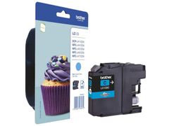 BROTHER LC-123 ink cartridge cyan standard capacity 600 pages 1-pack (LC123C)