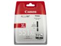 CANON CLI-551XLBK ink cartridge black high capacity 11ml 4.425 pages 1-pack XL
