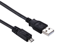 Elivi USB A - Micro B cable 1m 2.0| Black