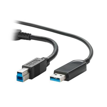 Vaddio USB 3.0 Active Optical Cable Type B to Type A - Plenum Rated (20m) (440-1005-065)