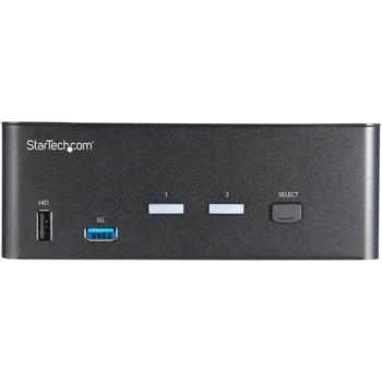 STARTECH 2 PT HDMI KVM SWITCH 4K 60HZ ULTRA HD CPNT (SV231DHU34K6)